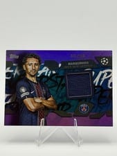 2025-26 Topps UEFA Club Competitions Topps Superstar Relics Marquinhos #TSR-MA card
