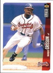 1996 Collector's Choice Base Set Marquis Grissom #41 card