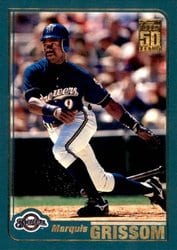 2001 Topps Base Set Marquis Grissom #38 card