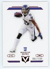 2019 Panini Chronicles Vertex Marquise Brown #V-9 card