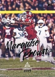 2019 Panini Luminance Base Set Marquise Brown #172 card