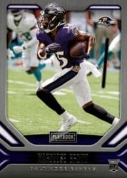 2019 Panini Playbook Base Set Marquise Brown #112 card