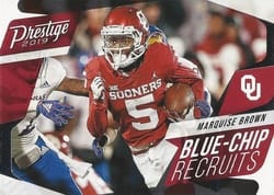 2019 Panini Prestige Blue Chip Recruits Marquise Brown #BC-MB card