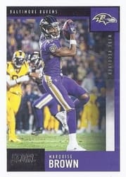 2020 Score Base Set Marquise Brown #42 card