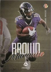 2021 Panini Luminance Base Set Marquise Brown #9 card