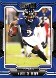 2021 Panini Playbook Base Set Marquise Brown #8 card