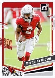 2023 Donruss Base Set Marquise Brown #4 card