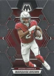 2023 Panini Mosaic Base Set Marquise Brown #3 card