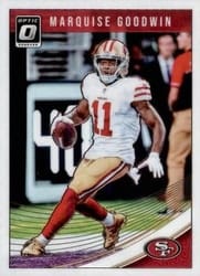 2018 Donruss Optic Base Set Marquise Goodwin #88 card