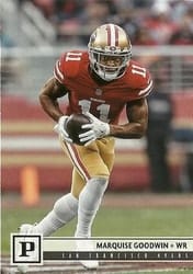 2018 Panini Base Set Marquise Goodwin #256 card