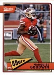 2018 Panini Classics Base Set Marquise Goodwin #85 card