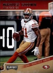 2018 Panini Playoff Base Set Marquise Goodwin #173 card