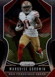 2019 Panini Prizm Base Set Marquise Goodwin #249 card