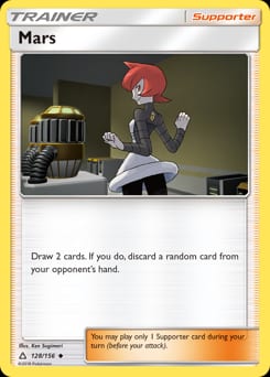 Ultra Prism Mars #128 card