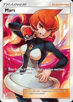 Ultra Prism Mars #154 card