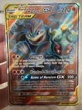 Unbroken Bonds Marshadow & Machamp-GX #198 card