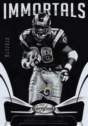 2018 Panini Certified Base Set Marshall Faulk #121 card