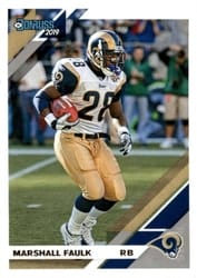 2019 Donruss Base Set Marshall Faulk #145 card
