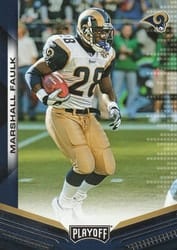 2019 Panini Playoff Base Set Marshall Faulk #197 card