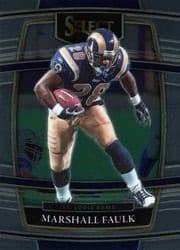 2021 Panini Select Base Set Marshall Faulk #39 card