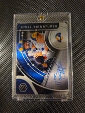 2022 Panini Elements Steel Signatures Marshall Faulk #SS-MF card