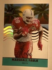 2022 Zenith Aloha Marshall Faulk #AL-25 card