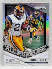 2024 Panini Prizm All Purpose Marshall Faulk #5 card