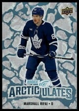 2024-25 Upper Deck Ice Arcticulates Marshall Rifai #AT-53 card