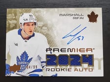 2024-25 Upper Deck Premier Premier Rookie Auto Jersey Marshall Rifai #PRA-MR card