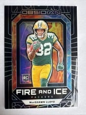 2024 Panini Obsidian Fire and Ice MarShawn Lloyd #22 card