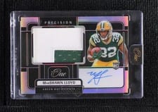 2024 Panini One Precision Rookie Patch Autographs MarShawn Lloyd #324 card