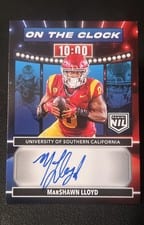 2024 Panini Prestige On the Clock Signatures MarShawn Lloyd #OTC-MLD card