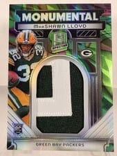 2024 Panini Spectra Monumental Memorabilia MarShawn Lloyd #MM-MLD card
