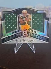 2024 Panini Spectra Rising Rookie Materials MarShawn Lloyd #RRM-JBR card