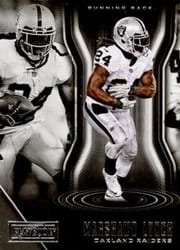 2018 Panini Playbook Base Set Marshawn Lynch #42 card