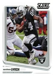 2018 Score Base Set Marshawn Lynch #249 card