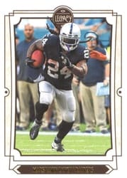 2019 Panini Legacy Base Set Marshawn Lynch #80 card