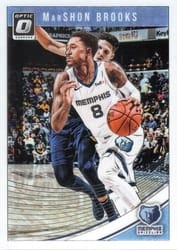 2018-19 Donruss Optic Base Set MarShon Brooks #114 card