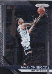 2018-19 Panini Prizm Base Set MarShon Brooks #96 card