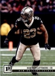 2018 Panini Base Set Marshon Lattimore #209 card
