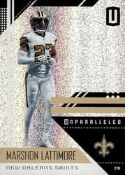 2018 Panini Unparalleled Base Set Marshon Lattimore #136 card
