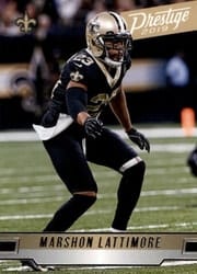 2019 Panini Prestige Base Set Marshon Lattimore #138 card