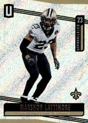 2019 Panini Unparalleled Base Set Marshon Lattimore #130 card