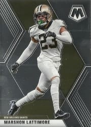 2020 Panini Mosaic Base Set Marshon Lattimore #148 card