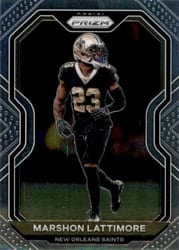 2020 Panini Prizm Base Set Marshon Lattimore #251 card