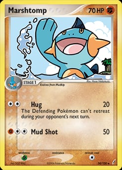 2006 Crystal Guardians Marshtomp #38 card