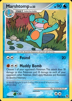 Great Encounters Marshtomp #46 card