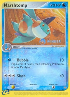Nintendo Black Star Promos Marshtomp #11 card