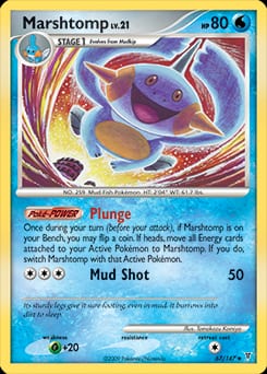 Supreme Victors Marshtomp #67 card