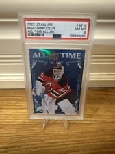 2022-23 Upper Deck Allure All-Time Allure Martin Brodeur #AT-16 card